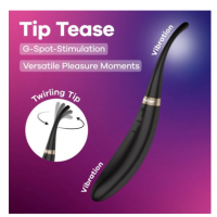 Satisfyer Tip Tease - Black